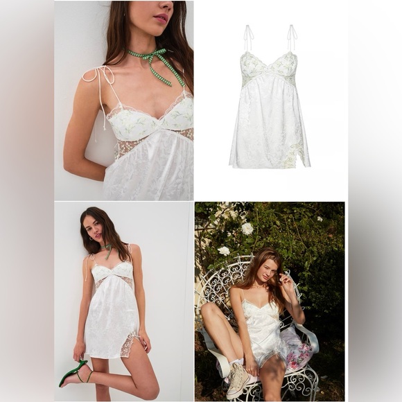 For Love And Lemons baby's breath slip dress - Picture 1 of 11